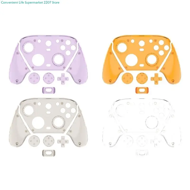 Cubierta de controlador transparente J0PA para GameSir G7 Pro, carcasa frontal de accesorios de gaming 2