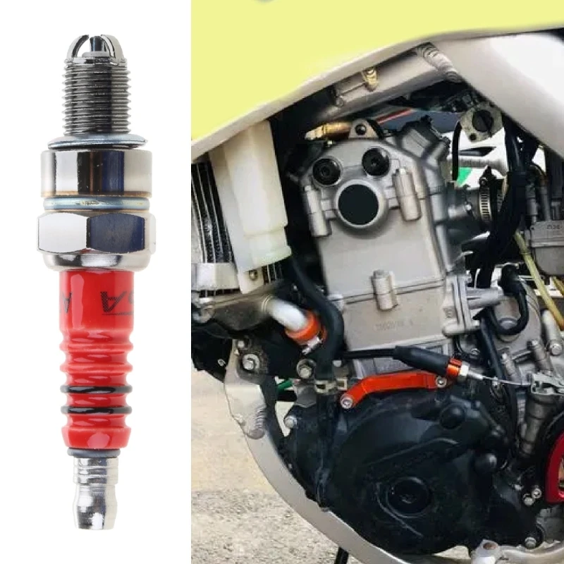 Eletrodo para vela ignição para 3 tempos 50cc 70cc para C7HSA Dirt Bike Honda-CR