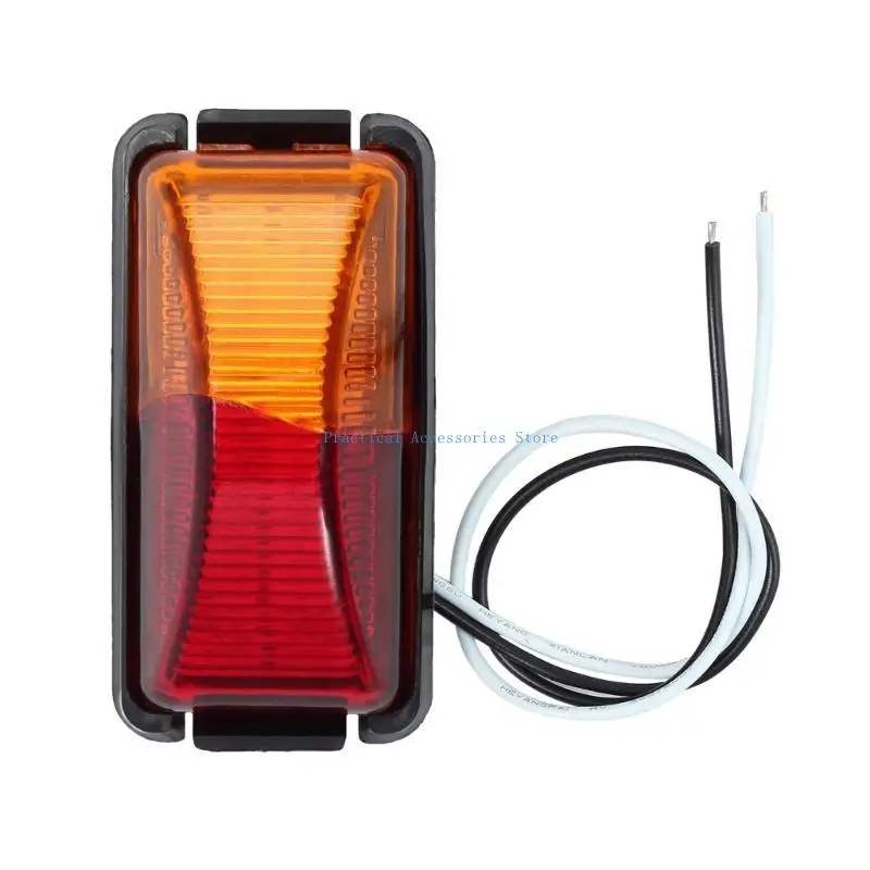 

U75E Truck Trailer Lorry Universal 8 LEDs Light 12-30V Flasher Lamp