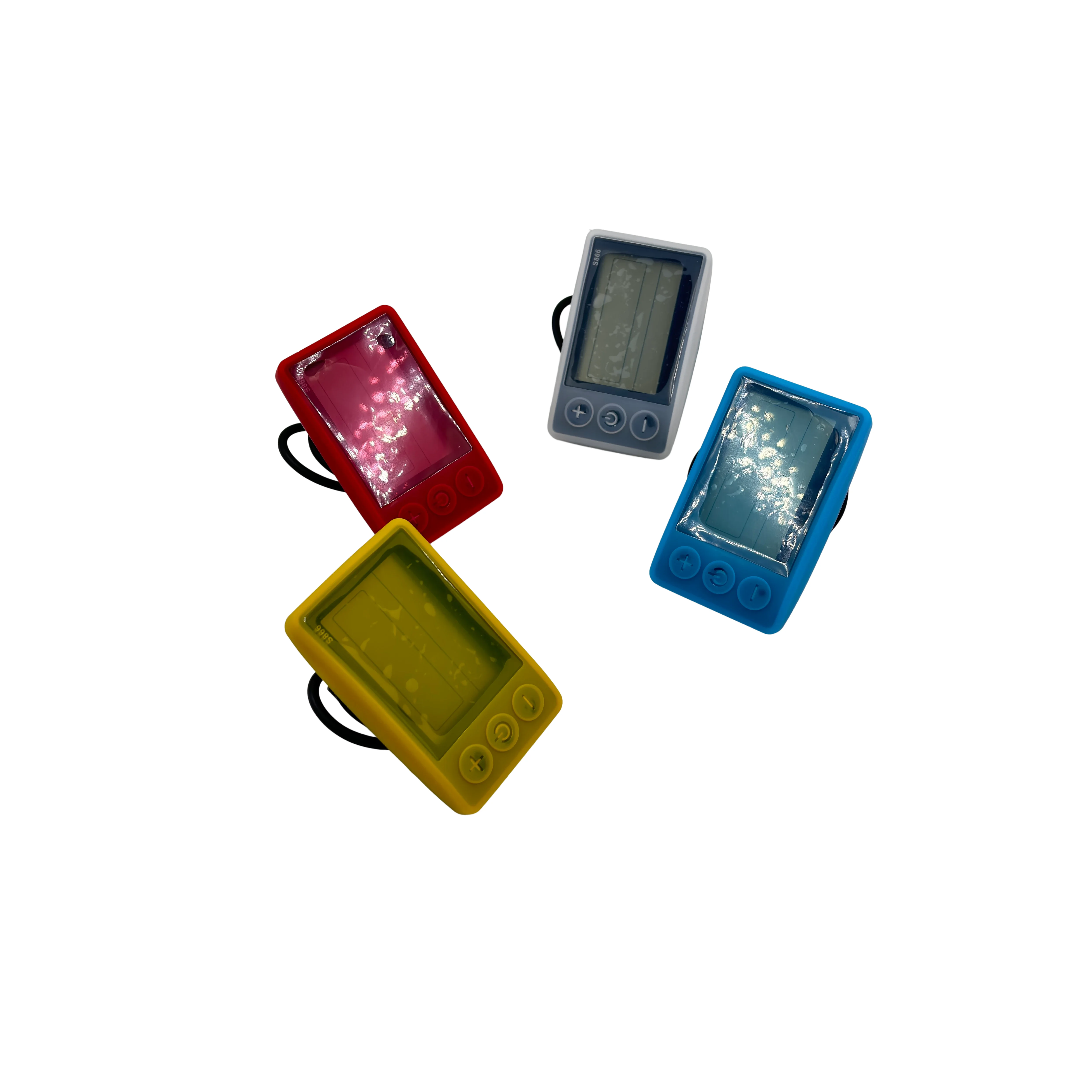 Electric Scooter Accessories S866 Silicone Instrument Cover Scooter Instrument Silicone Waterproof Protective Cover, S866 Displa