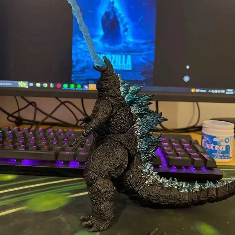 Godzilla Action Figure Toys 2021 Movie SHM Edition Monster Godzilla articolato collezione PVC modello ornamento regalo per bambini