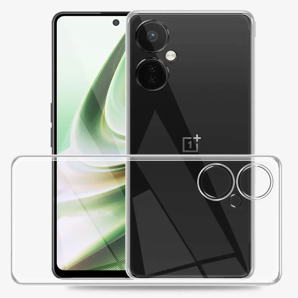 Per OnePlus Nord CE 3 custodia 5G custodia morbida in Silicone trasparente TPU per OnePlus Nord CE3 lite Fundas per 1 + Nord N30 5G Coque trasparente