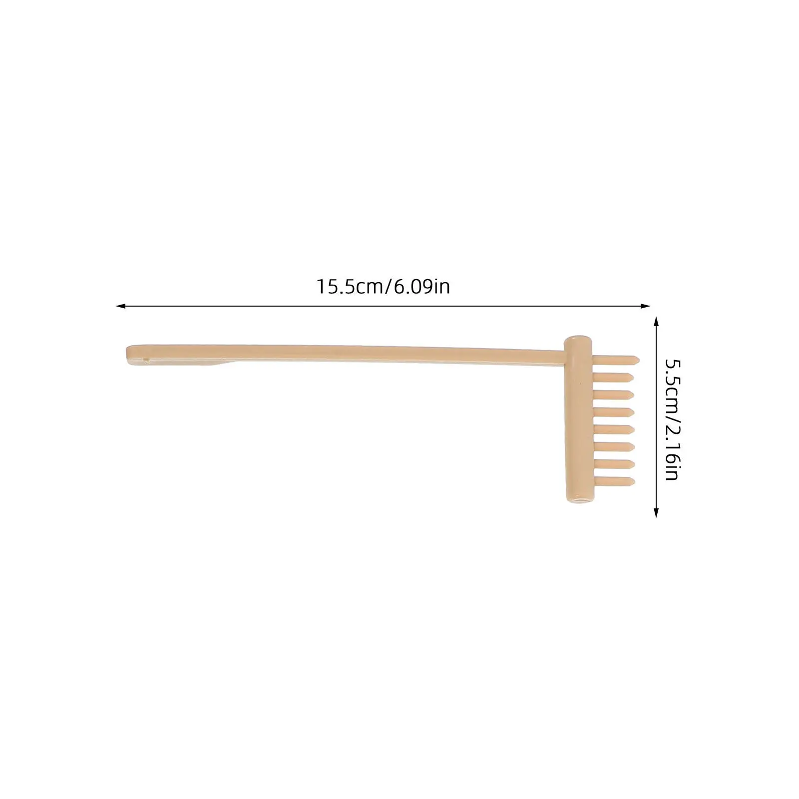 4Sets Zen Sand Rake Garden Accessories Miniature Plastic Rake Tools for Desk Meditation Office Home Sand Tray Zen Garden Raking