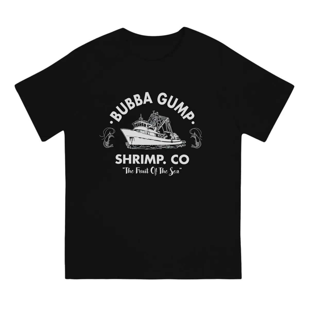 Forrest Gump Movie Bubba Gump Shrimp T Shirt Punk Men's Tees Summer Cotton Clothing Harajuku O-Neck TShirt