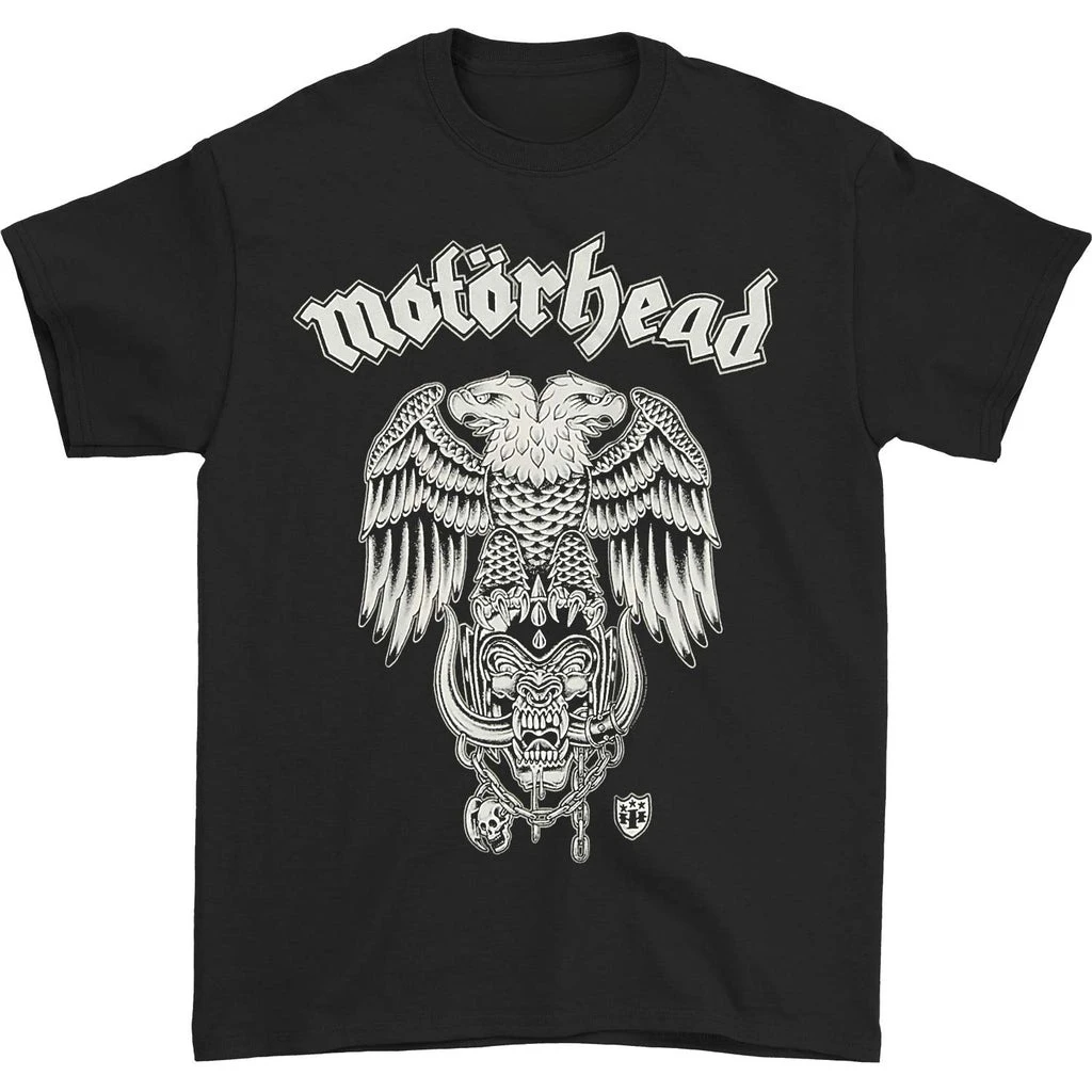 Motorhead قتل بالموت غنائي الفرقة الجرافيك طباعة الصيف الخريف الشتاء الرجال والنساء قصيرة الأكمام تي شيرت عادية فضفاض #3