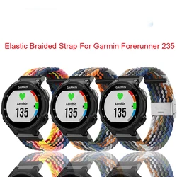 Elastic Braided Straps For Garmin Forerunner 235 735xt 220 230 630 620 Approach S20 S5 S6 Watch Band Nylon Adjustable Bracelets