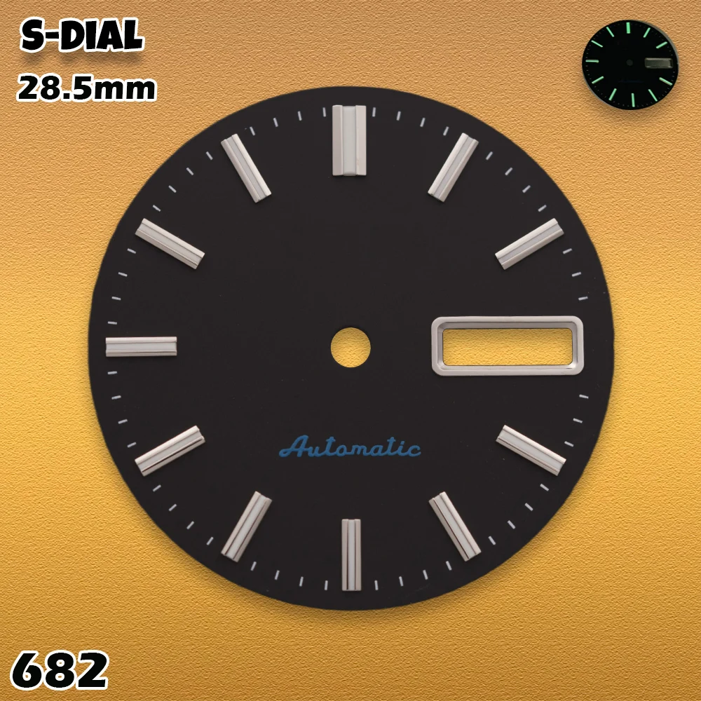 Tarcza SEI NH36 28.5mm Zielona – Luminous Dial Face recenzja i cena