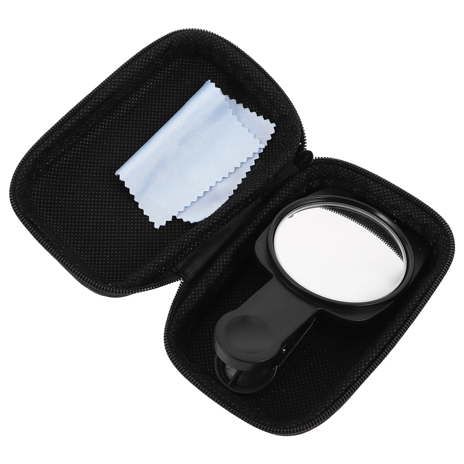 

Selfie Mirror Compact With Universal Phone Clip Hd Lens Adjustable Angle For Mobile Phones Photography Studio Kit