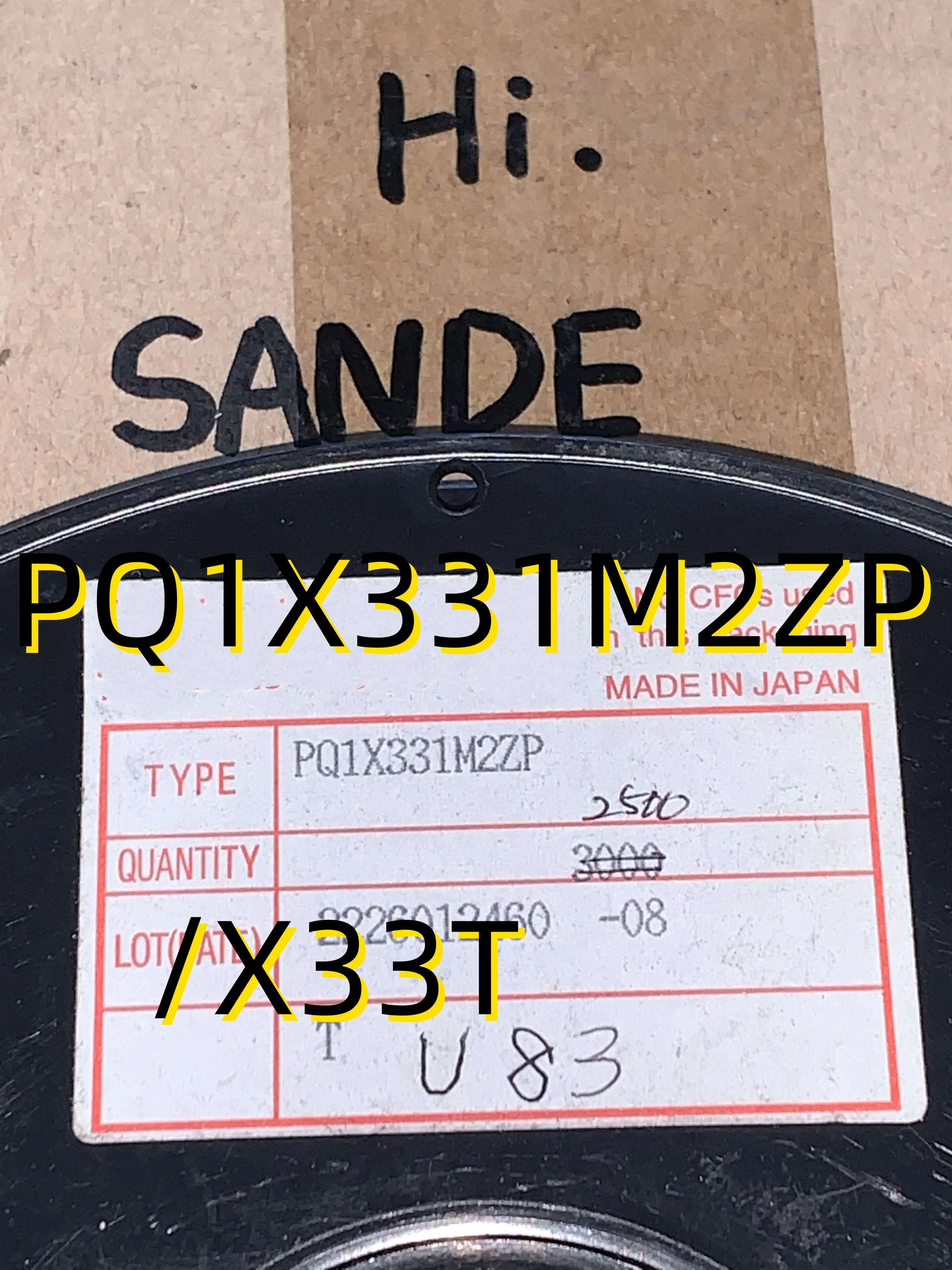 

10pcs PQ1X331M2ZP /X33T
