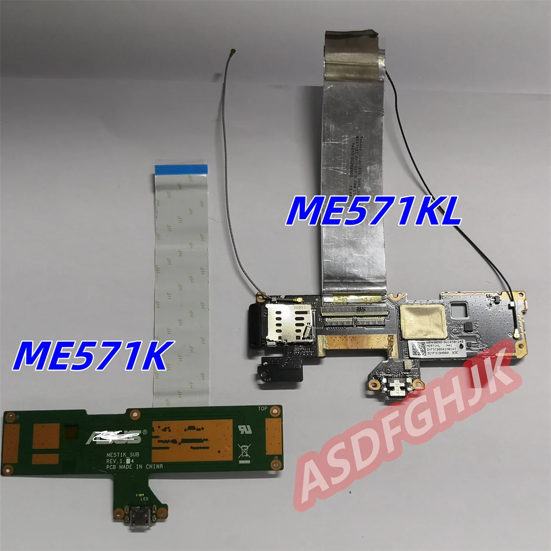 for ASUS NEXUS 7 ME571K ME571KL USB charger board ME571K_SUB 60NK0080-SU1 test good free shipping