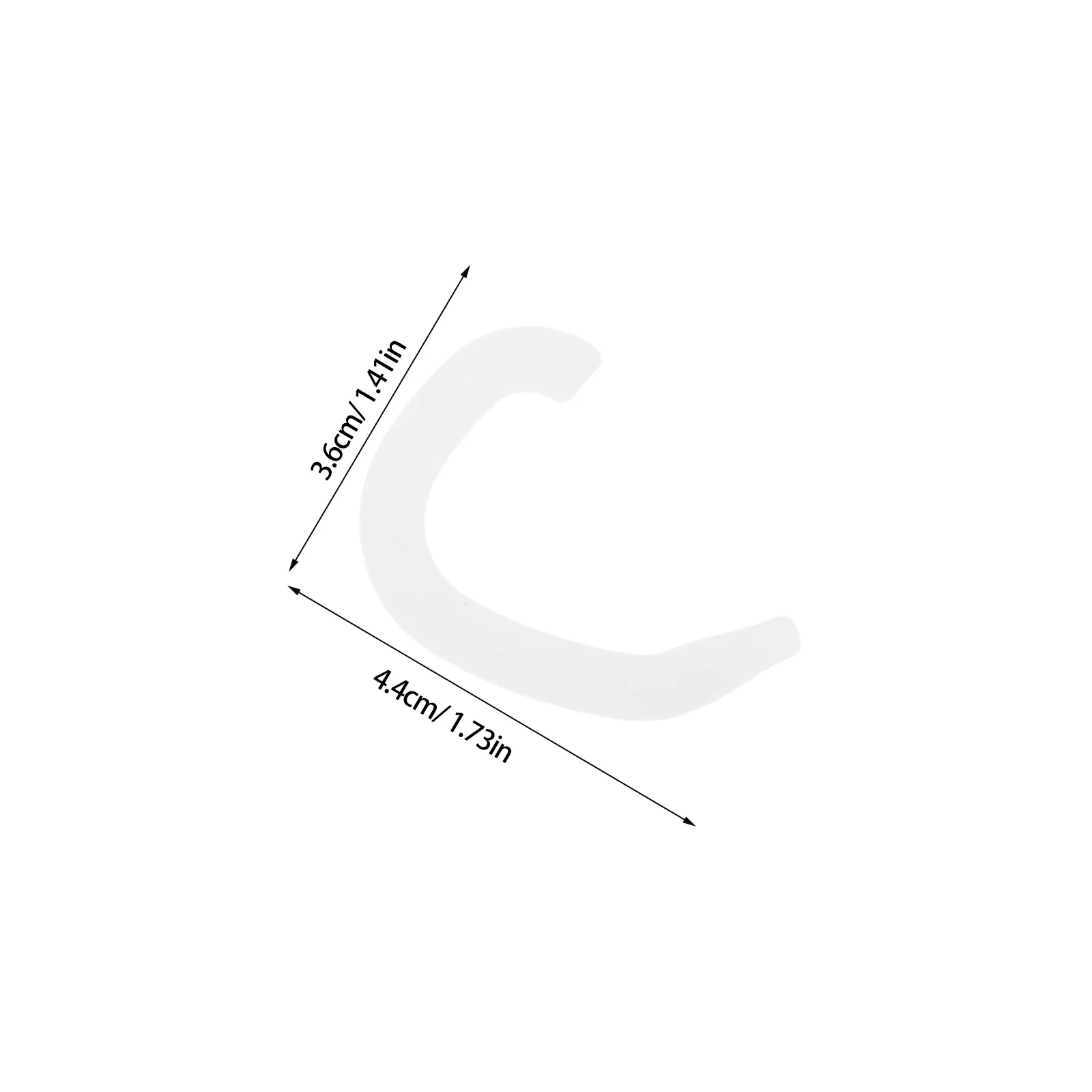 10 أزواج من مصحح الأذن للأطفال الرضع يدعم تصحيح الأذن فائقة النعومة من السيليكون لحديثي الولادة مصحح شكل الأذن للأذنين البارزة #3