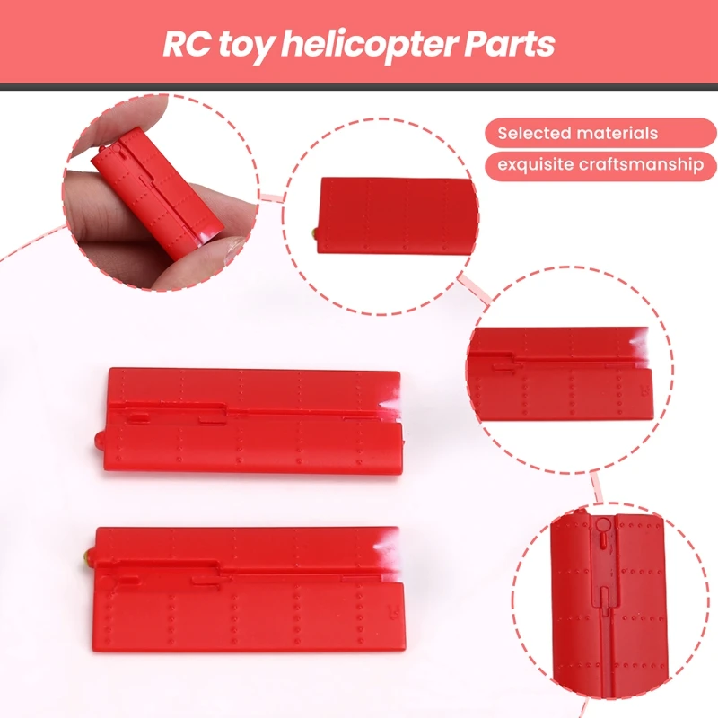 1Pair RC Toy Helicopter Upgrade C138 Side Wing Set For RC ERA C138 Bell 206 1:33 RC Toy Helicopter Parts