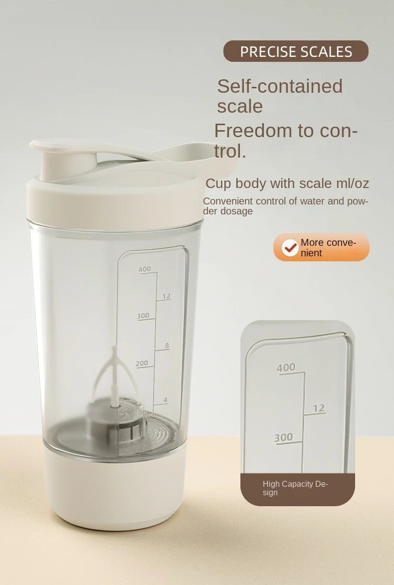 Alt: "Portable USB Rechargeable Personal Blender 450–650ml from Acuvick"