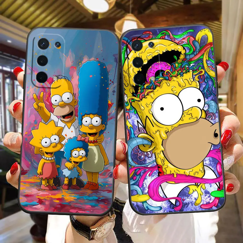 Funny The Homer S-Simpsons Case For OPPO A9 A15 A16 A17 A38 A53 A54 A55 A57 A60 A71 A73 A74 A76 A778 A92 A93 A94 A98 Case Funda