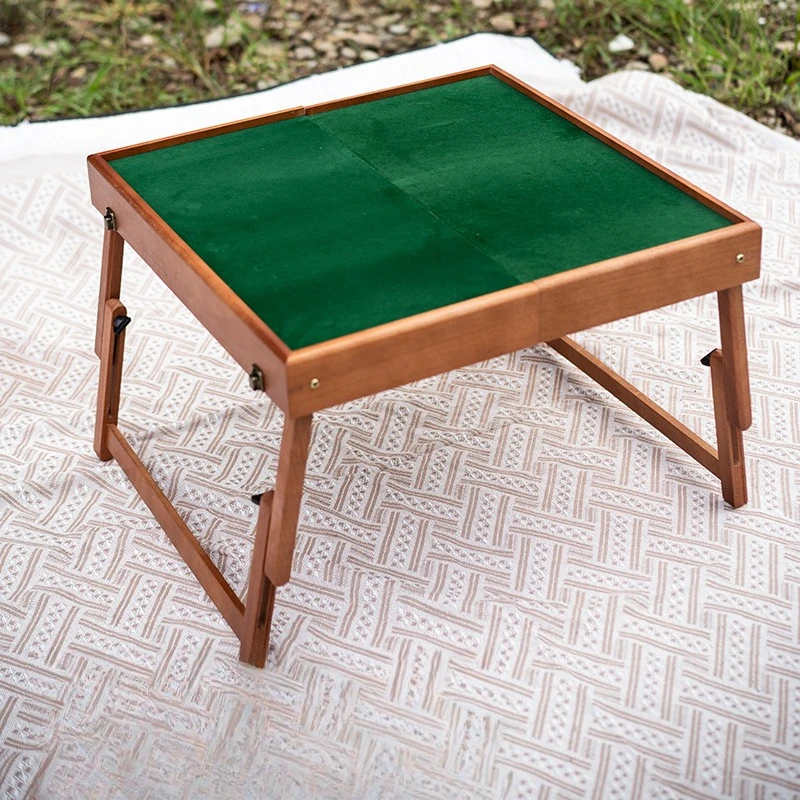 Outdoor travel folding portable mahjong set