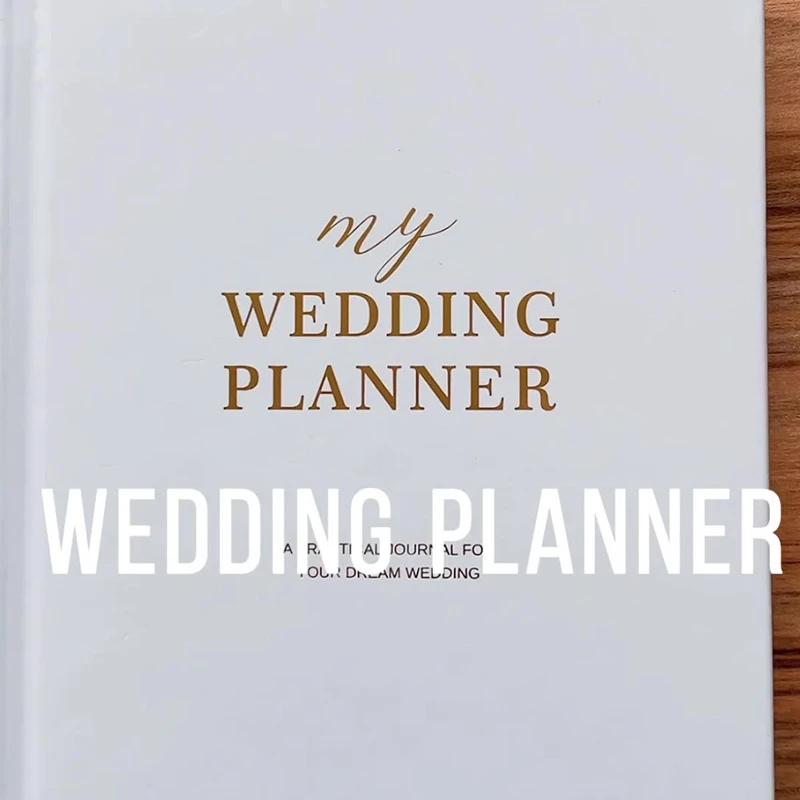 Wedding Planner Book And Organiser The Complete Bridal Planning Journal For Engaged Couples A5 Hardcover Notebook