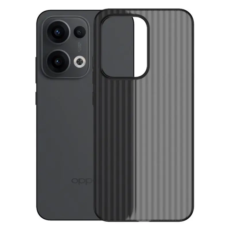 

Case For OPPO Reno 14 Pro 14 13 13F Ultra-thin corrugated matte skin-feel PC Cover For Reno 14 Pro 5G Shockproof Bumper Funda