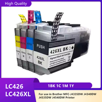 LC426 LC426XL 426XL Compatible Ink Cartridge For Brother MFC-J4335DW MFC-J4340DW MFC-J4535DW MFC-J4540DW Printer