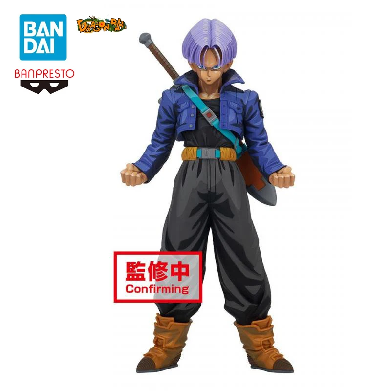 

In Stock Original BANDAI Banpresto Dragon Ball Trunks Comic Color Trunks 24Cm Pvc Anime Action Figurine Model Toys for Boys Gift