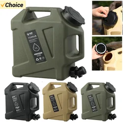 Camping Water Bucket Large Capacity Portable Drinking Water Canister with Faucet No Leakage for Outdoor Travel Driving Hiking
