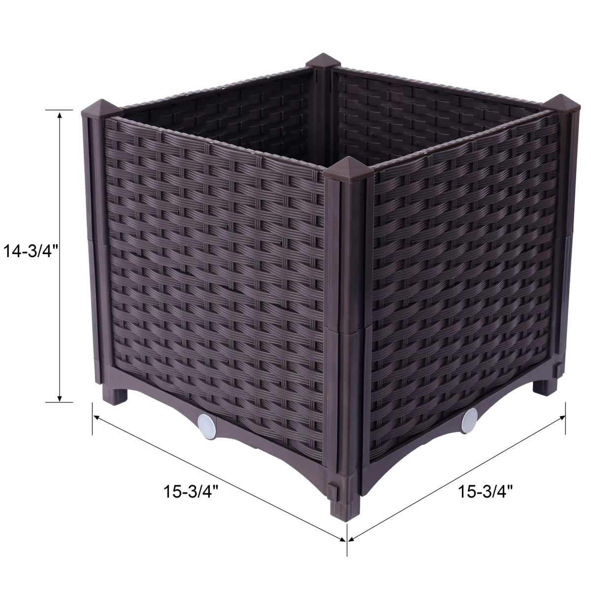Sebzeler, Çiçekler, Otlar ve S - Raised Bed Planter Box incelemesi ve fiyatı