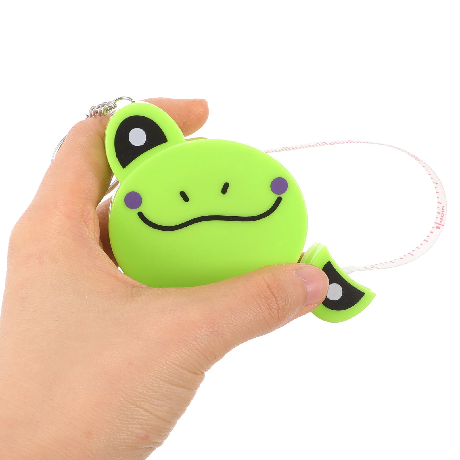 4 Pcs Animal Mini Tape Measure Measuring Toy Kids Clothing Pendant Retractable Abs Metal Child Small