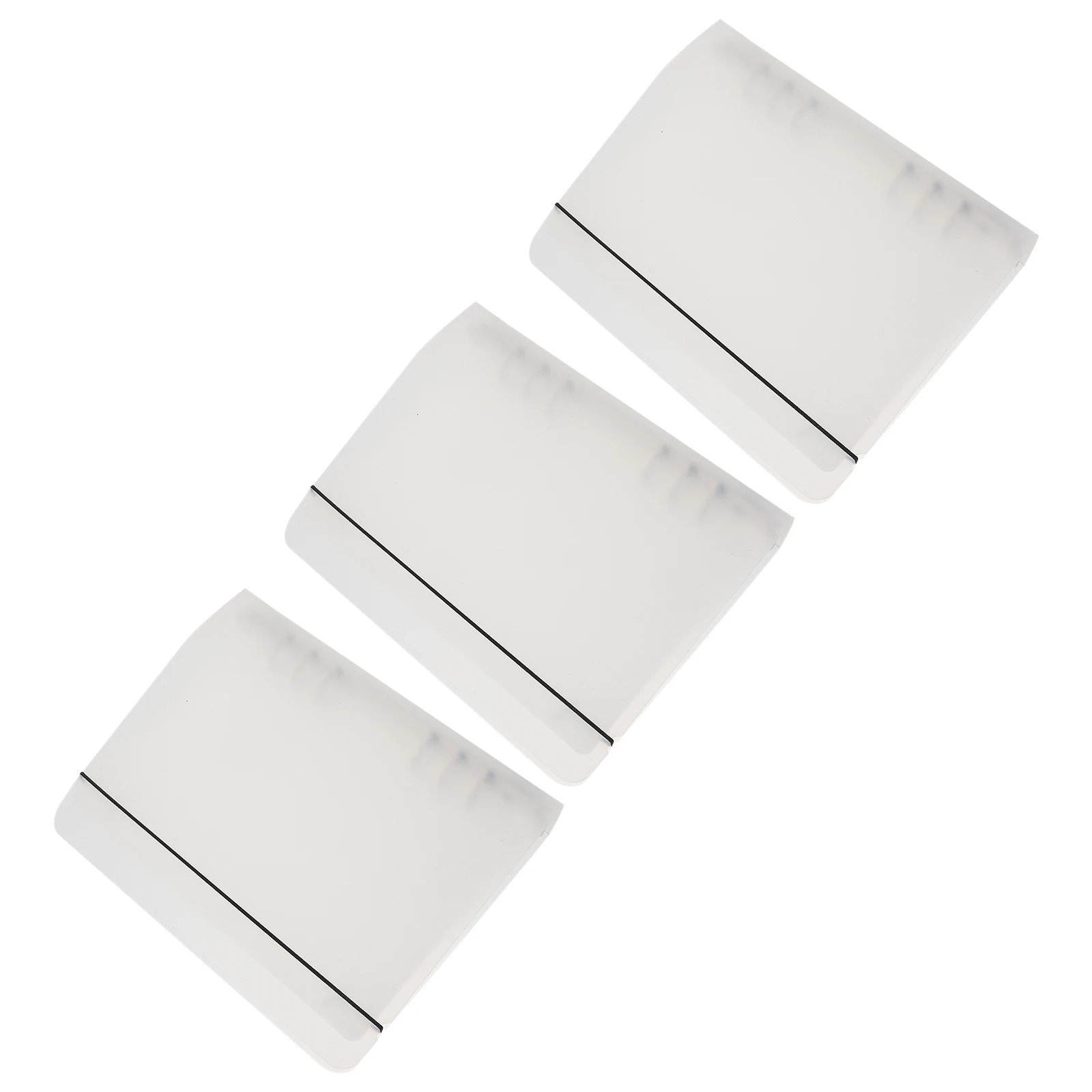 

1Set Display Booklet Durable Manicure Storage Folder Fake Color Sample Holder Finished Nail Piece Folder Nail Salon