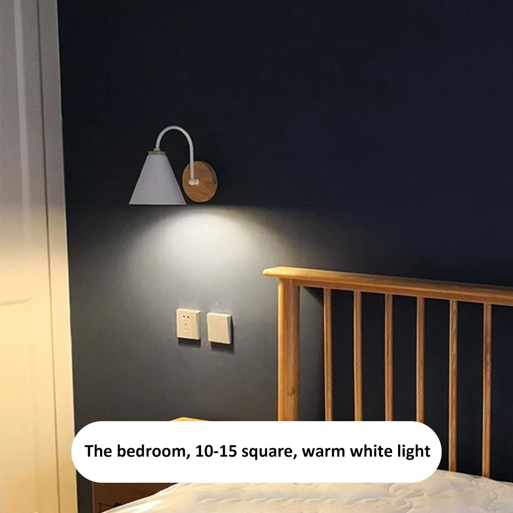 Wall Sconce Modern LED Wall Lighting Fixture 7W GU10 LED 6W Decorative Wall Mount LampBedroom Living Room Aisle Study Room