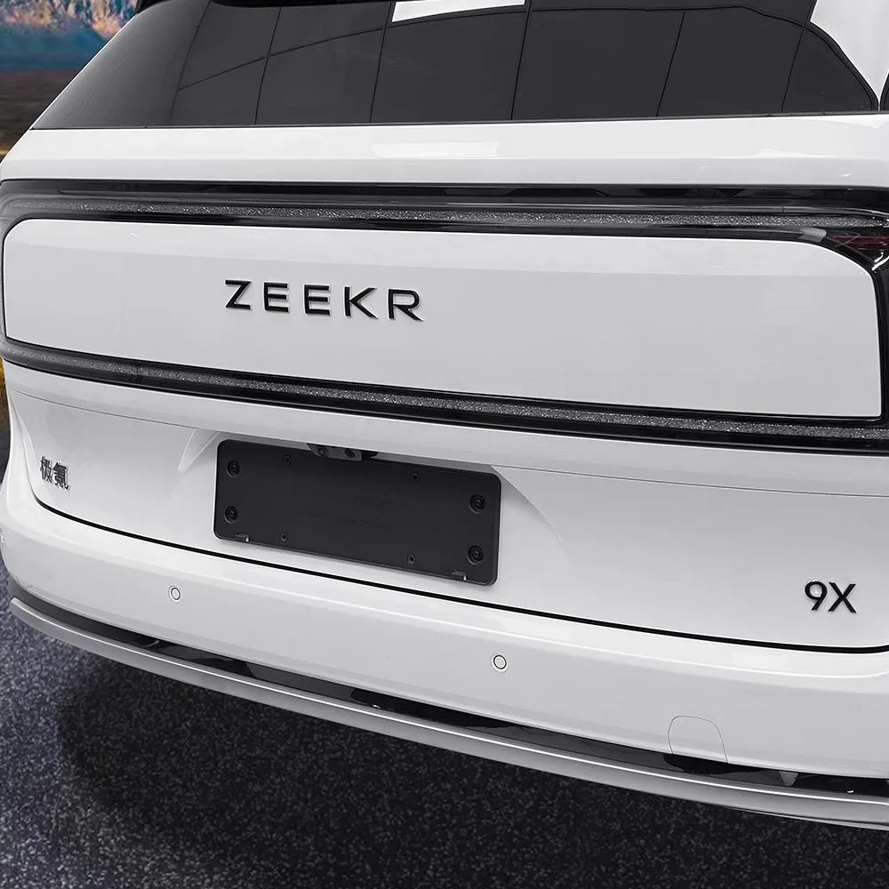 Emblema de guerrero negro para ZEEKR 9X 2025 2026, accesorios de modificación de coche, pegatina de protección de emblema de coche, protección Invisible