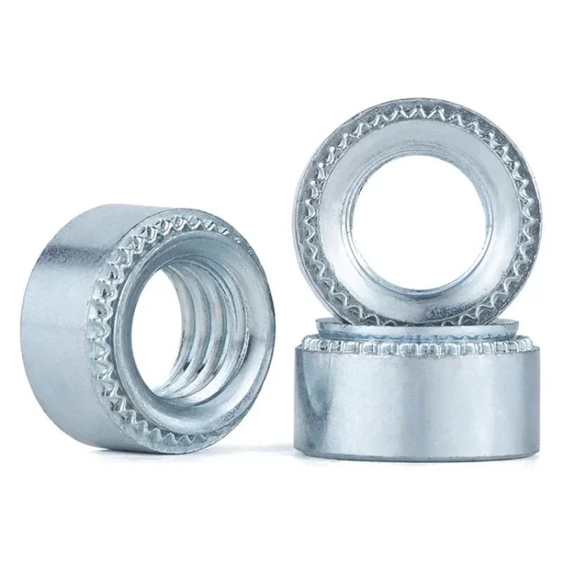 

M2-M10 Carbon Steel Rivet Nut / Self Clinching Nutsert Zinc Plated for Sheet Metal & Heavy Industrial Use