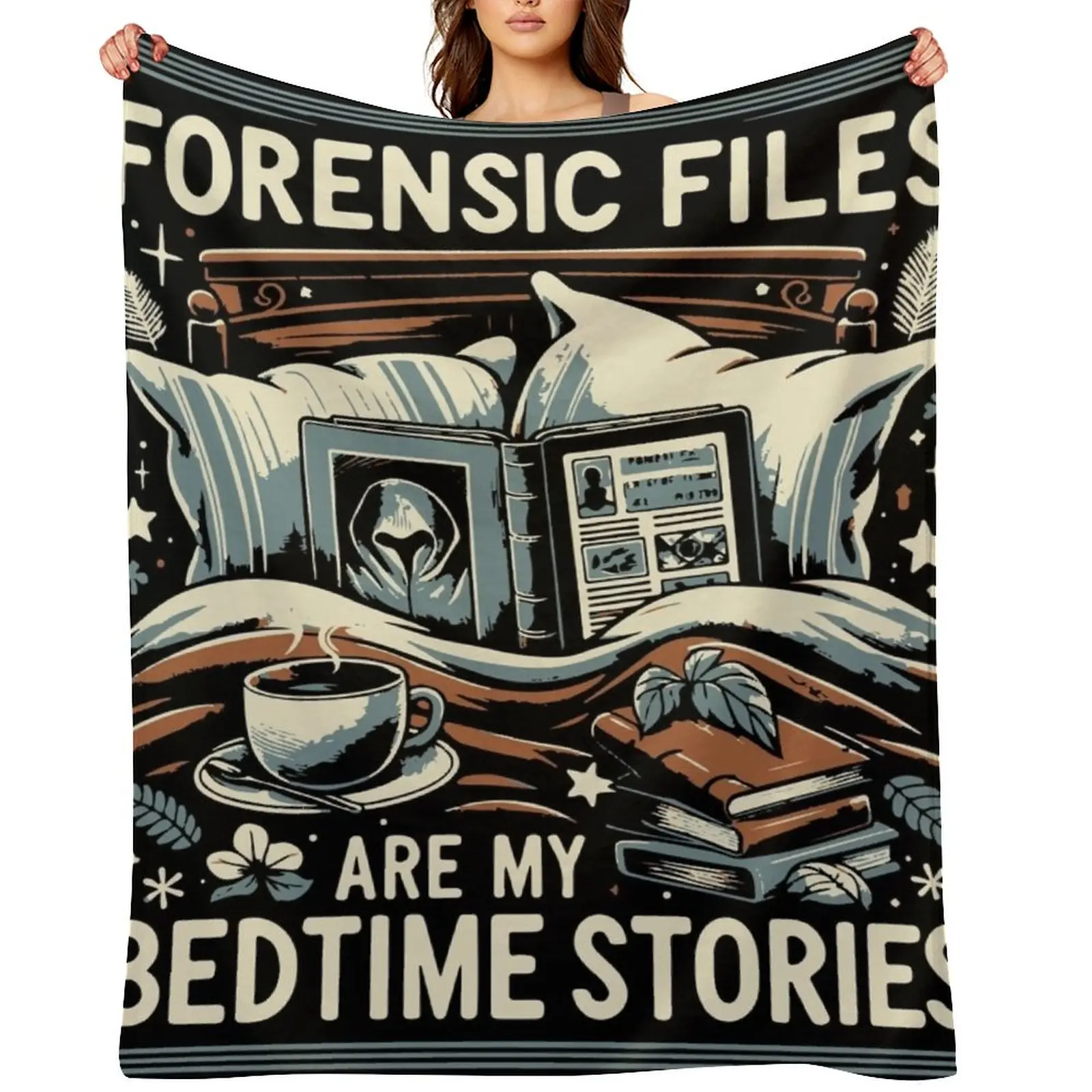 

Forensic Files Bedtime Stories Throw Blanket Sofa Beach Thermals For Travel for babies Blankets