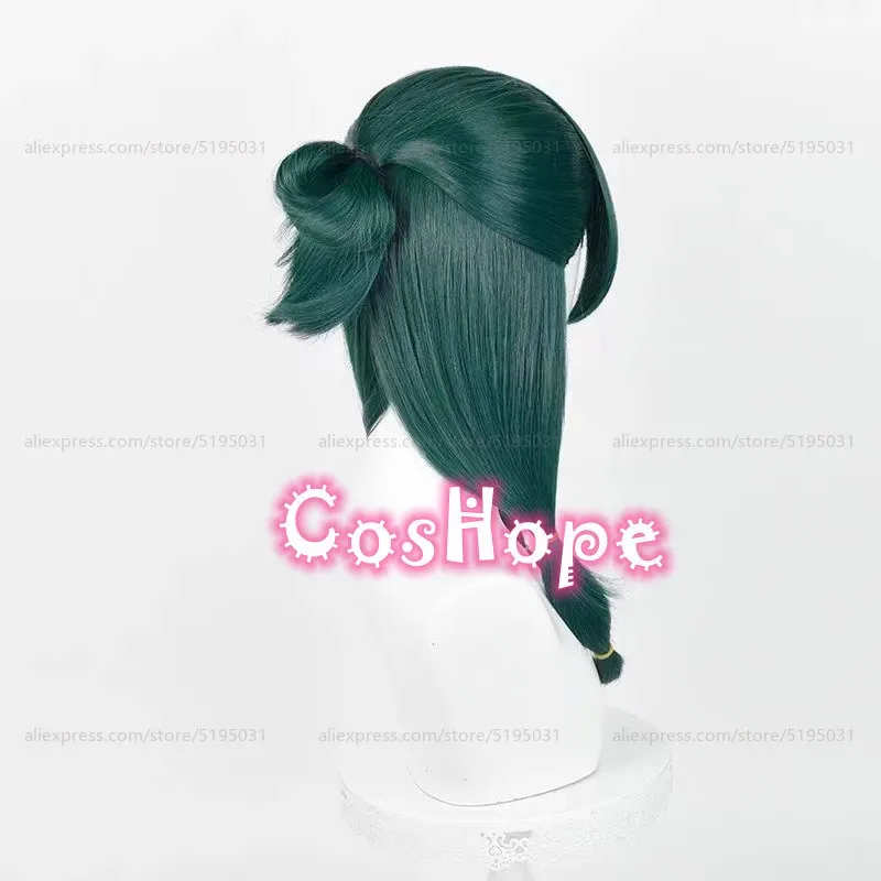 Mao Mao Cosplay Wig Jinshi Wig Dark Green Purple Wig Cosplay Anime Cosplay Heat Resistant Synthetic Wigs