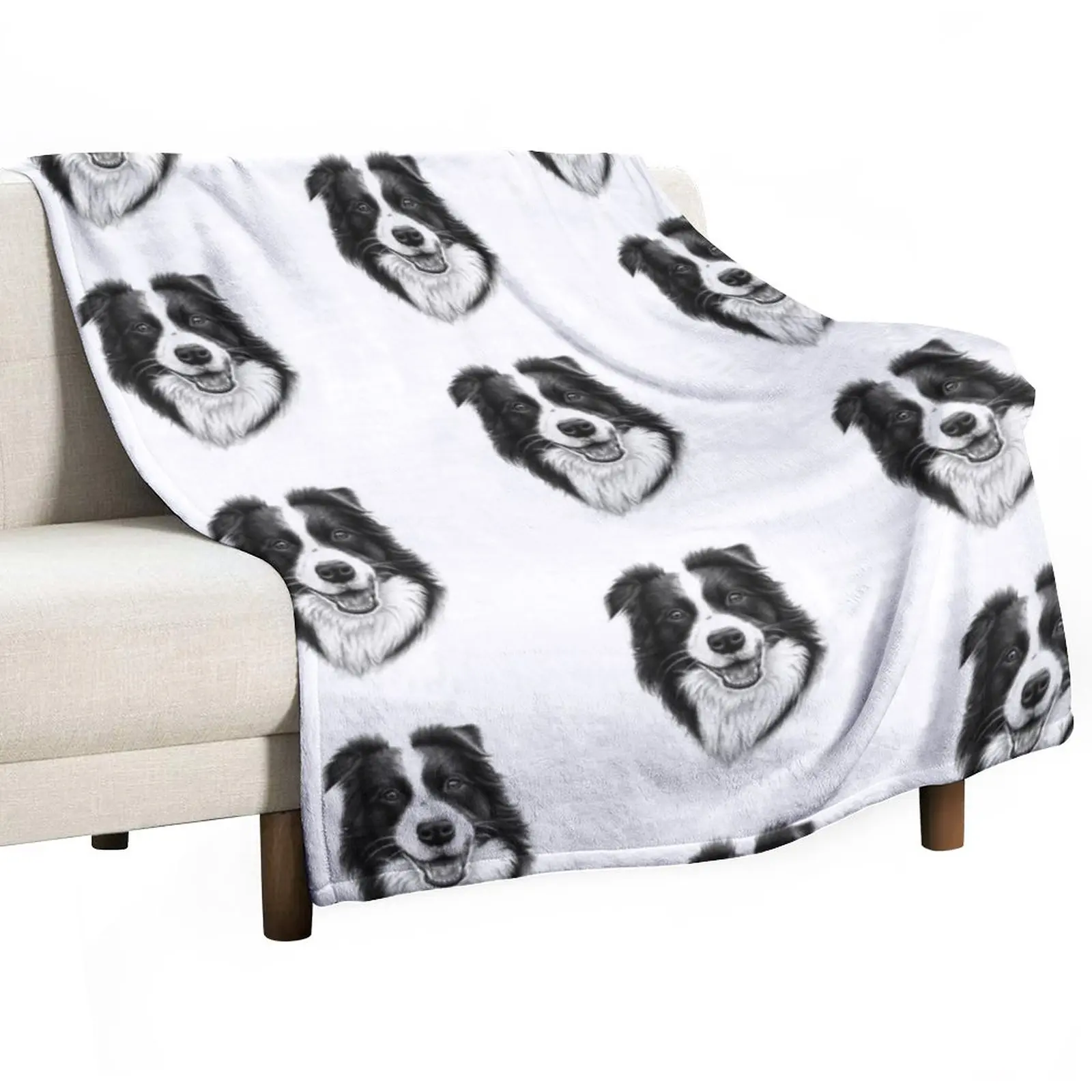 

Border Collie Throw Blanket valentine gift ideas Thermal Blanket blankets and throws Soft Big Blanket