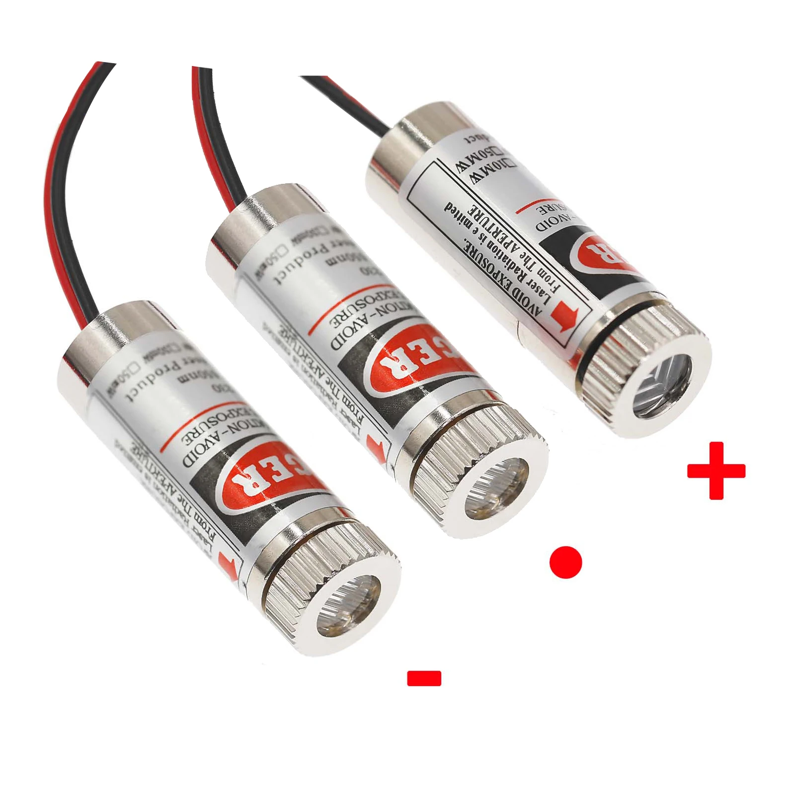3pcs 650nm Laser Point /Line/Cross Red Line Industrial Module 5mw Adjustable Focal Length