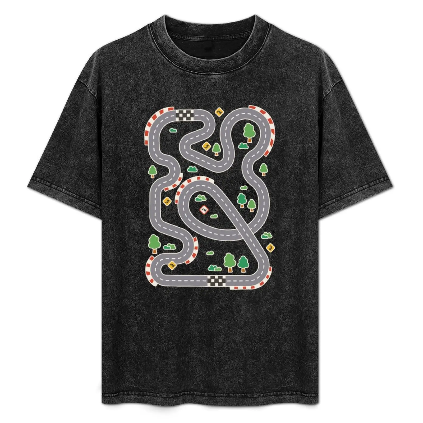 

Children's racetrack T-Shirt graphics anime tshirt anime clothes sweat shirts, men