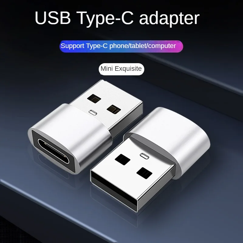 

Applicable to Apple adaptor direct supply USB to Type-C adapter metal PD fast charge converter OTG adapter