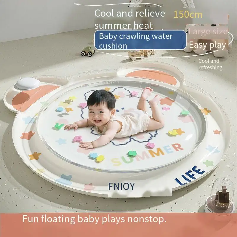 

Детский коврик для воды, надувной милый охлаждающий игровой коврик, складной сенсорный коврик, центр развития активности для маленьких мальчиков