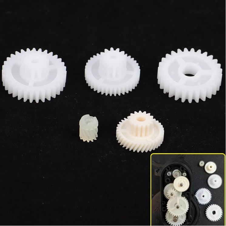 5Pcs/set Intelligent Sweeping Robot Side Brush Rotor Drive Box Gear Side Brush Motor Gear Robotic Vacuum Cleaner Parts