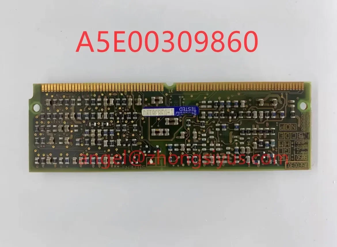 A5E00309860 Used Disassemble 6SN1118 CNC system motherboard axis card memory card A5E00309860