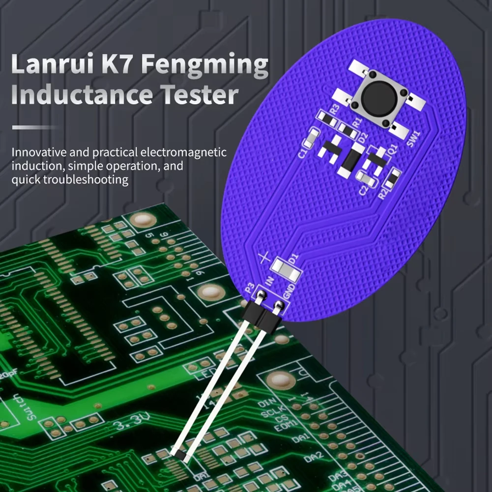JTX Coil Tester CT-1 Motherboard For PC Repair Electromagnetic Induction Quick Fault Check Coil Tester Inductor Detector Tools