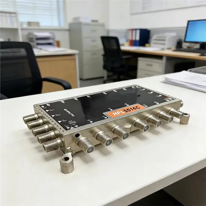 New Diseqc 22K Multi-Terminal DVB-S2 Signal Splitter- 5X5x16 Satellite Multi Switch, 5 In 16 Out Design