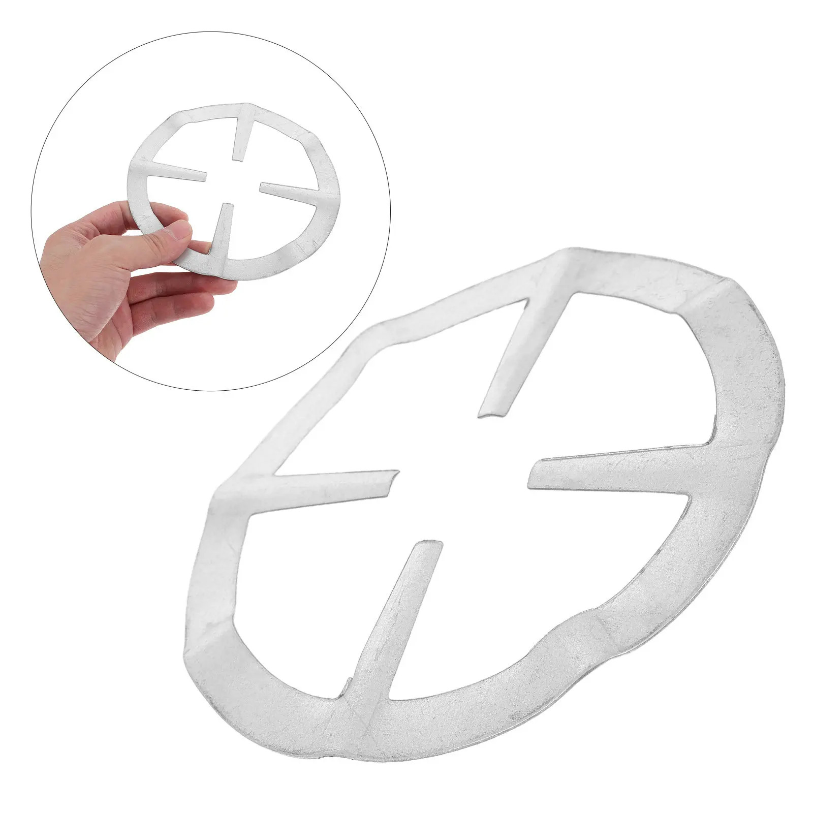 6Pcs Gas Ring Reducer Non-Slip Iron Trivet Gas Stove Pan Stand 5 Inch Wok Support Small Pot Holder Stove Burner Rack Kitchen