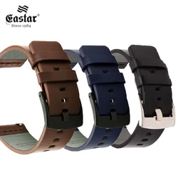 Bracelet en cuir véritable pour Amazfit, bracelet pour Samsung Active 2, 40mm, 44mm, Gear S3, Huawei, GT2, 2e Galaxy Watch 4 Classic 3, 45/42