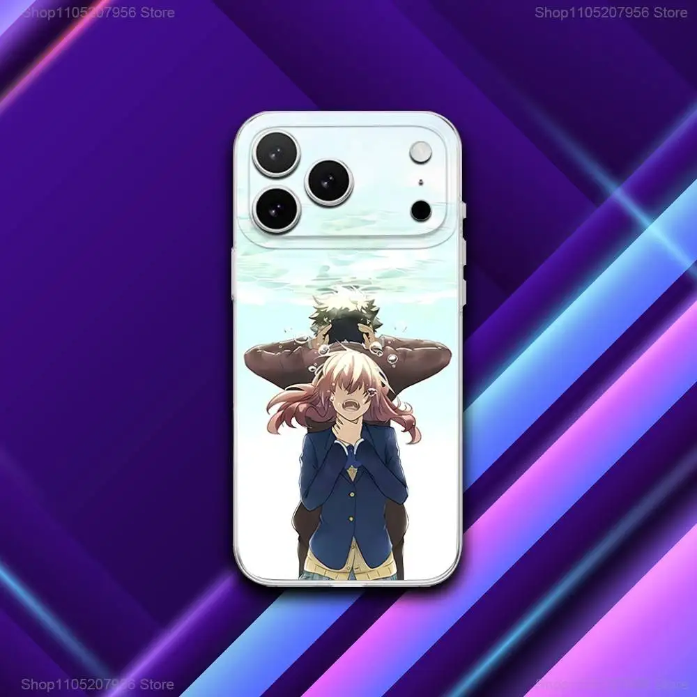 Чехол для телефона S-Silent Anime V-Voice для iPhone 11,12,15,14,13,17,16,Pro,Plus,E,Max,Air,Mini Магнитный матовый чехол