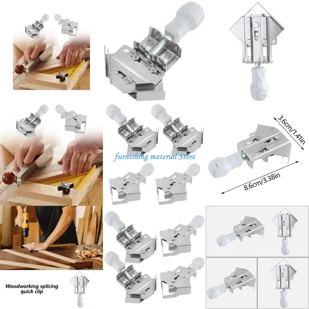 

Y5GD Woodcraft Enthusiasts Essential Joining Quick Clamps For Various Projects