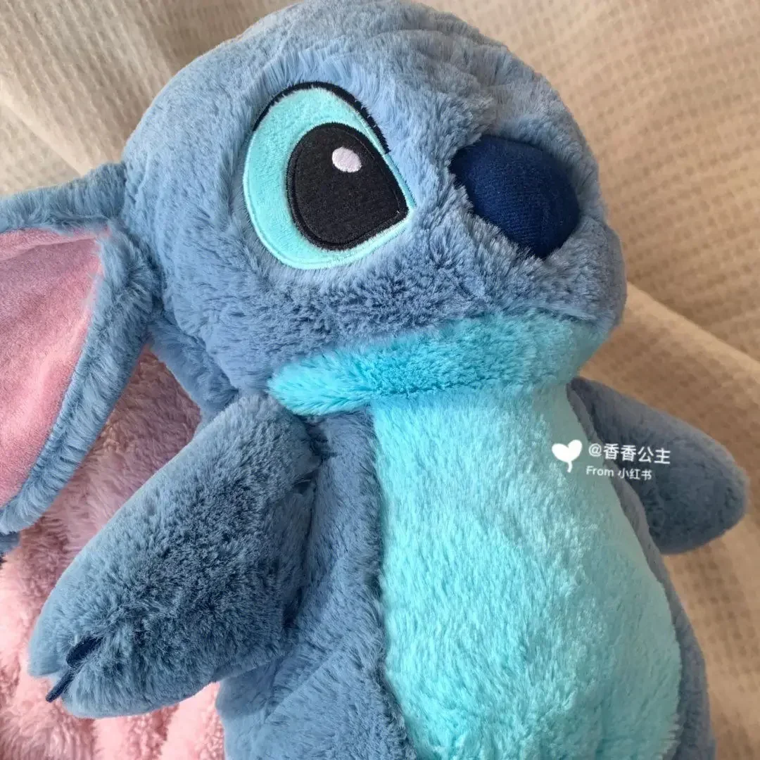 Aoger Disney Anime Hobby Stitch Winter Extra Large Plush Hot Water Bottle Women's Home Water Filling Hand Warmer Girlfriend Gift