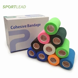 16 colori 2.5/5/10/15cm bende autoadesive colorate nastro elastico per palestra atletica Elastoplast protezione sportiva caviglia palmo ginocchio