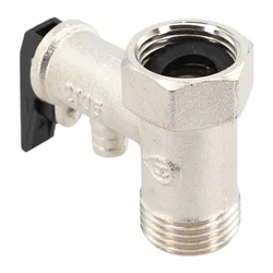 Safety Valve Pressure Relief Valve Boiler 1/2Inch Threads Electric Water Heater Safety Valve Brass Adjustable Pressure Reducing