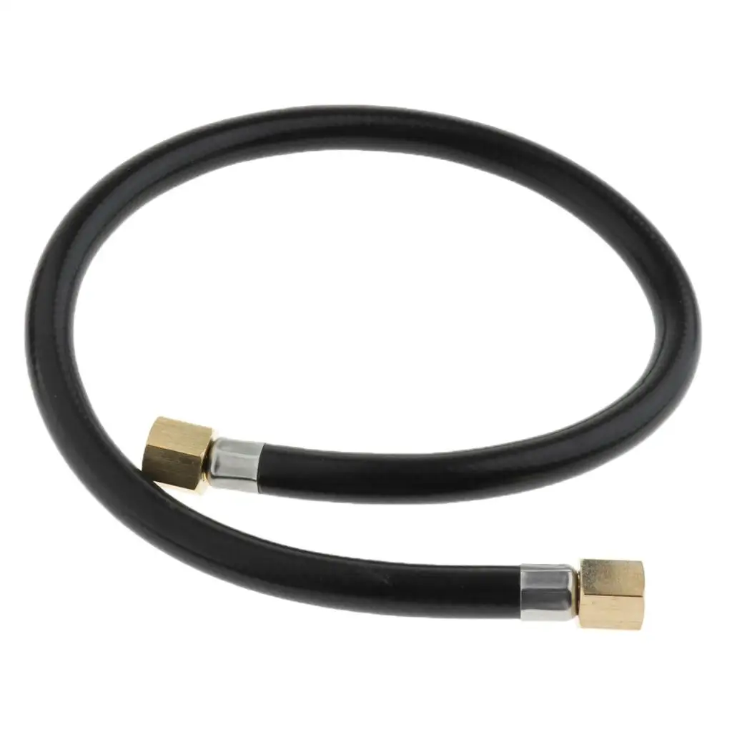 저압 프로판 호스 어셈블리, RV 그릴 히터용 암 플레어, 3/8 인치