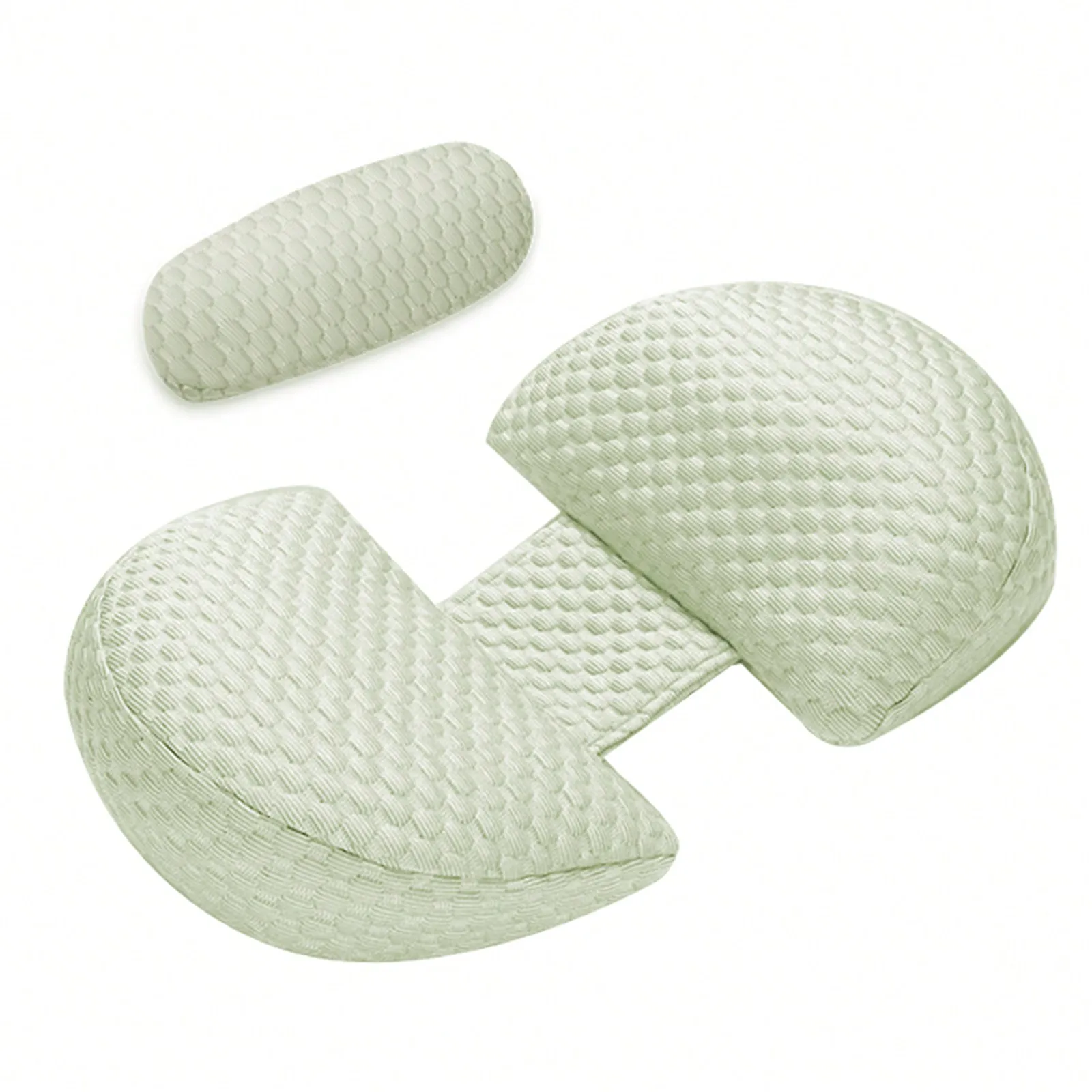 Detachable H-Shaped Maternity Pillow, Support Belly Waist For Pregnant Side Sleepers